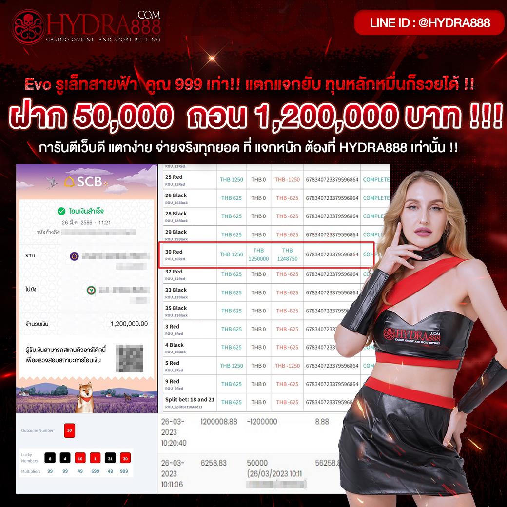 ผลย้อนหลัง เว็บตรงคาสิโนออนไลน์เล่นง่าย จ่ายจริงอันดับ 1