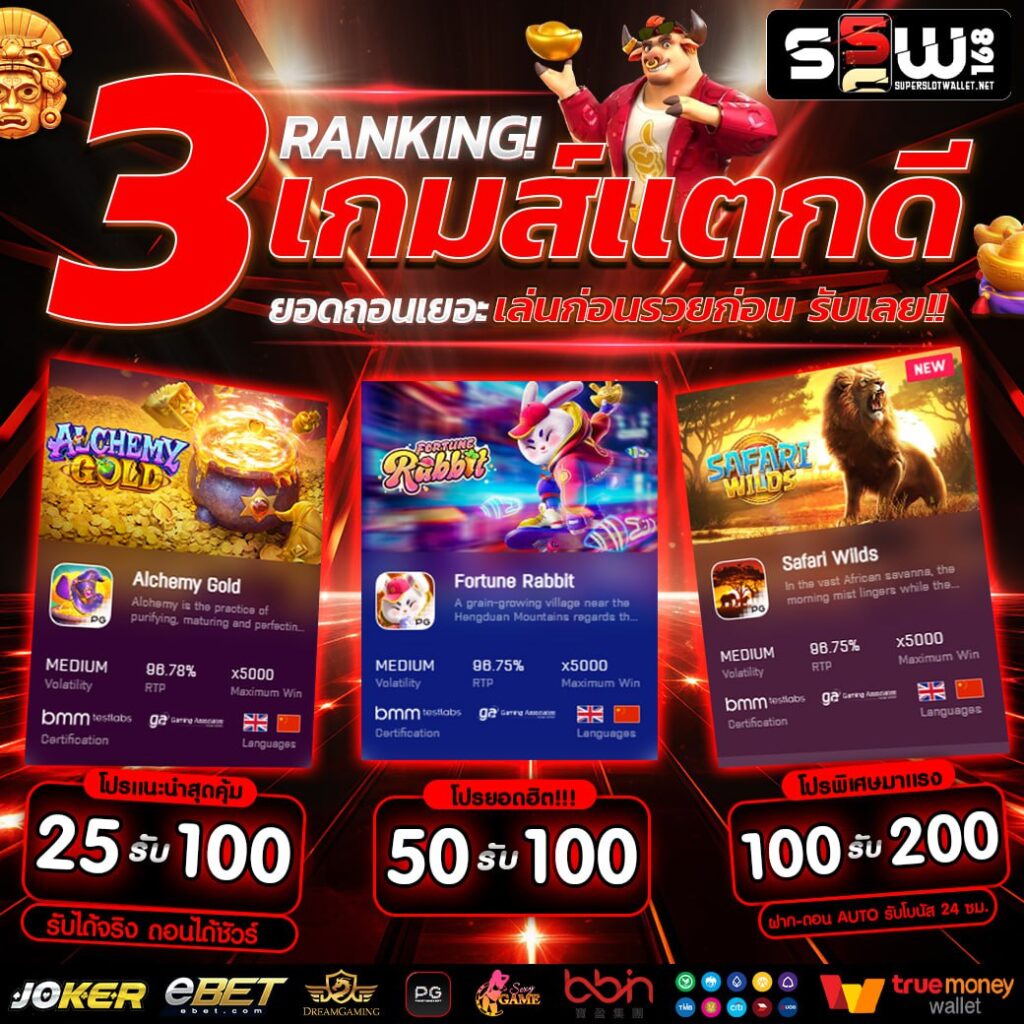 ลอตโตวีไอพี คาสิโนออนไลน์อันดับ1 ให้บริการเกมสล็อตและเดิมพันสดครบวงจร